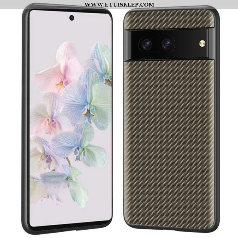 Etui do Google Pixel 7 Klasyczne Włókno Węglowe